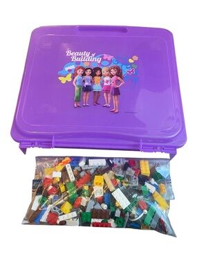 LEGO Friends "Beauty of Building" Portable Case with Assorted Bricks